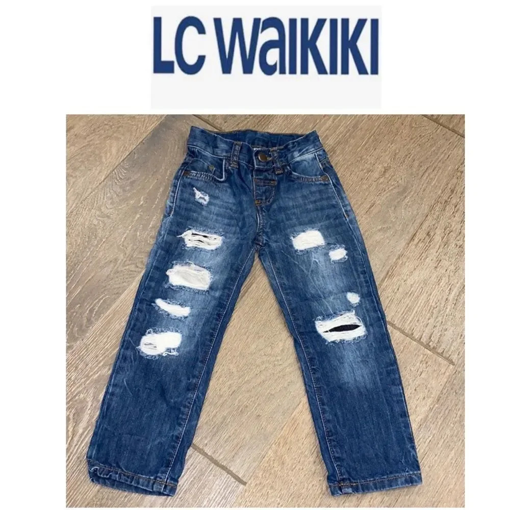 Distressed little boy denim - Picture 2 of 6